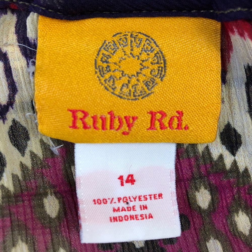 Ruby Rd. Multicolor Blouse - Picture 7 of 8